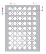 Tapetová šablóna Rattan